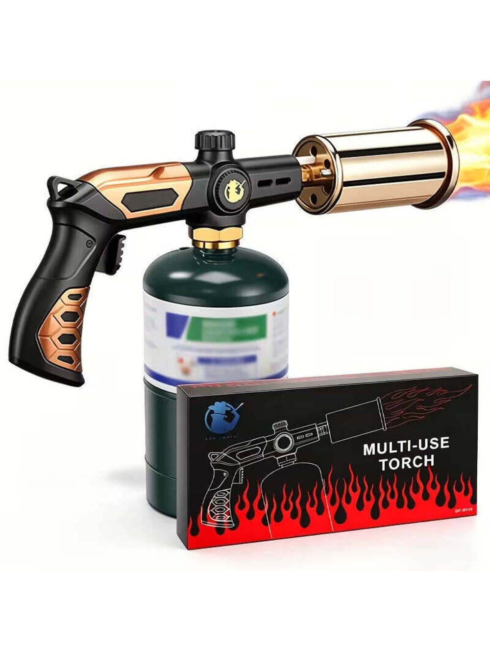 High Power Propane Torch, Adjustable Flamethrower, Perfect For Creative Baking